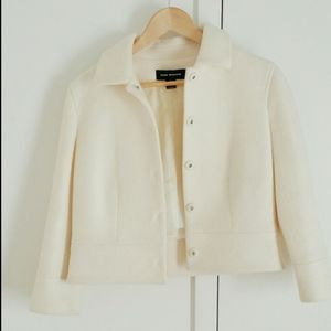 Club Monaco Short Wool Coat 1/4 Sleeve